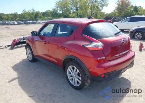 2015 Nissan Juke S from USA, damaged, VIN JN8AF5MR5FT504192